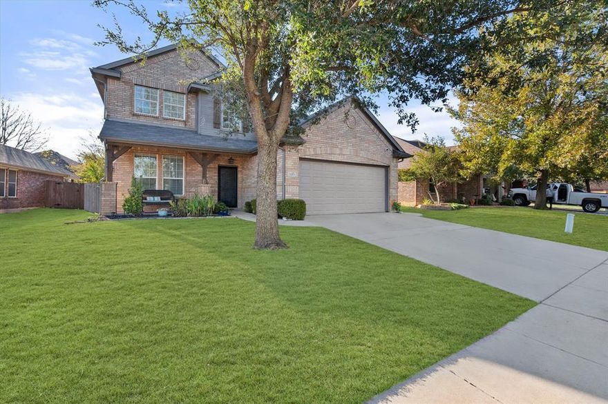 ***BACK ON MARKET DUE TO BUYER'S FINANCING FALLING THROUGH*** FHA Appraisal is in at $355,000 which means you could have instant equity! Hand scraped hardwoods welcome you into this gorgeous home with built-ins featured in the front room which be used as an office, formal space or library! Down the hallway, you'll find a fully updated half bath, a spacious living room with a fireplace that offers great views to the backyard with a built-in firepit! The kitchen offers ample space with a built-in seating & a storage bench! The spacious pantry has options for the most organized chef as well as plenty of storage! The primary suite is expansive & features a walk-in closet. Upstairs, you have a HUGE game room or flex space plus 3 generously sized bedrooms & the second bath! Just a short distance away from the community pool, too! Both AC units have been recently replaced, one is 2 years old and the other is 3 years old. Don't miss this one! ***HOME QUALIFIES FOR HOME BUYING GRANT! ASK AGENT FOR DETAILS!***