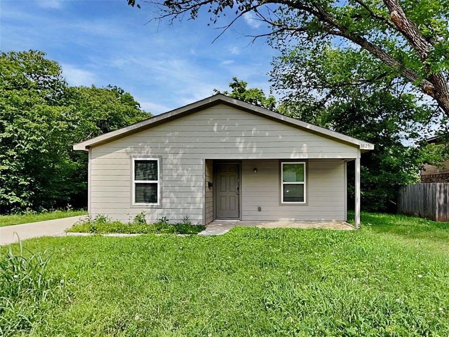 Charming 3-bedroom, 2-bathroom home located at 3825 Burnice Dr. in Fort Worth. This cozy residence boasts a spacious living area, an updated kitchen with modern appliances, and a serene backyard with a patio for outdoor enjoyment. The master bedroom features an en-suite bathroom for added privacy, while the other bedrooms offer ample space for a growing family or guests. Situated in a peaceful neighborhood, this property provides easy access to nearby amenities and is the perfect place to call home.