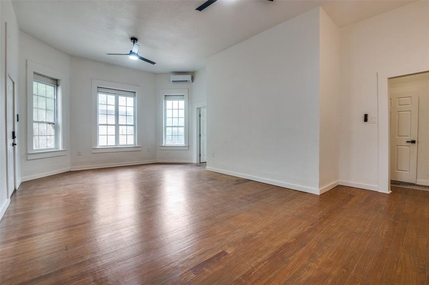 Looking for a duplex within walking distance to Bishop Arts? Look no further! This recently renovated unit offers over 1,000 sqft of open living and dining space, with 2 bedrooms and a layout that perfectly blends original charm with modern updates. Enjoy beautiful original hardwood floors, vaulted ceilings, and oversized windows that flood the home with natural light. Recent updates include new split-unit AC systems, updated light fixtures, window coverings, and a fully renovated kitchen and bathroom featuring stainless steel appliances and stylish finishes. The home sits on a nearly half-acre lot shared with the neighboring duplex and includes a charming covered front porch making it perfect for relaxing. The location can’t be beat! You're just steps from the vibrant Bishop Arts District, nearby parks, and only minutes from Downtown Dallas, the Medical District, the new deck park, and more. Wifi and yard care is included in the rent.