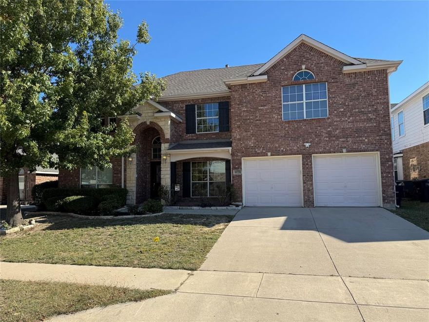What a great home for the family to be able to spread out and enjoy! Just in time for even more family or friends for Holiday gatherings! Cozy up in the family room by the fireplace and then enjoy a special meal in the large dining room. Nice bedroom suite downstairs; bathroom with both tub and shower, dual vanities and a walk in closet. Freshly painted and new carpet and flooring. 
Four more bedrooms upstairs and two full baths. Plus extra living space for more relaxation or gametime or BOTH! And the community offers both swimming pool and a park. And you couldn't ask for a better location to be close to everything North Fort Worth has to offer as you're right smack dab in the middle of all of it.
