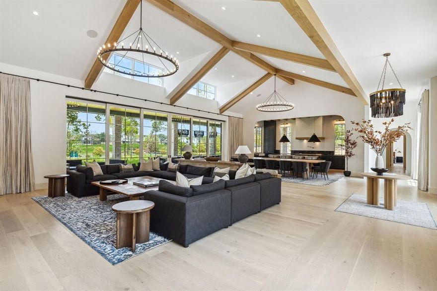 This home is in the heart of the Long Cove community. It is a quick walk or golf cart ride to the abundance of amenities that Long Cove has to offer, including 4 miles of hiking & biking trails, two resort-style pools, par 3 golf course, 400-yd driving range, 4 stocked fishing ponds, pickleball, tennis, sand volleyball courts & more.

This recently completed, Texas Modern-style home sits on a double lot at the end of a cul-de-sac offering privacy and seclusion. With 2 masters, 3 bunkrooms, a movie theatre, game room, and seating for dozens (both inside and out), this home has it all with ample room for family, friends, and friends of friends. This home was designed to maximize the flow of natural light creating an open, inviting ambience. This property has a private pool and spa with an expansive porch with a built-in grill and phantom shades. It is 1 of 3 homes at Long Cove that has been approved for a private sports court. 

The home comes fully furnished. Updated photos to come.