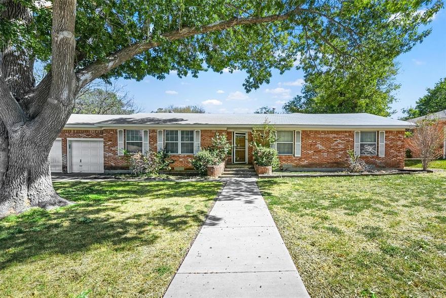 DEADLINE MONDAY THE 30TH AT 2 PM Welcome to your dream investment opportunity in a prime Denton location! This delightful 5-bedroom, 3-bathroom home boasts a wealth of character and charm. Built in 1955, this property features original hardwood floors and tile in the bathrooms and entryway, providing a touch of vintage elegance. Nestled in a fantastic location, this home is just a stone's throw away from a beautiful park, hospital and medical offices, and Rayzor Ranch. The property comes with a valuable foundation warranty, ensuring peace of mind for years to come. With a spacious backyard and mature trees, the possibilities are endless for creating your own private oasis. This home is being sold AS IS, making it a fantastic investment opportunity to unlock its full potential and put your own personal touch on this gem. Don't miss out on this rare find in Denton, TX! Home is being sold AS IS