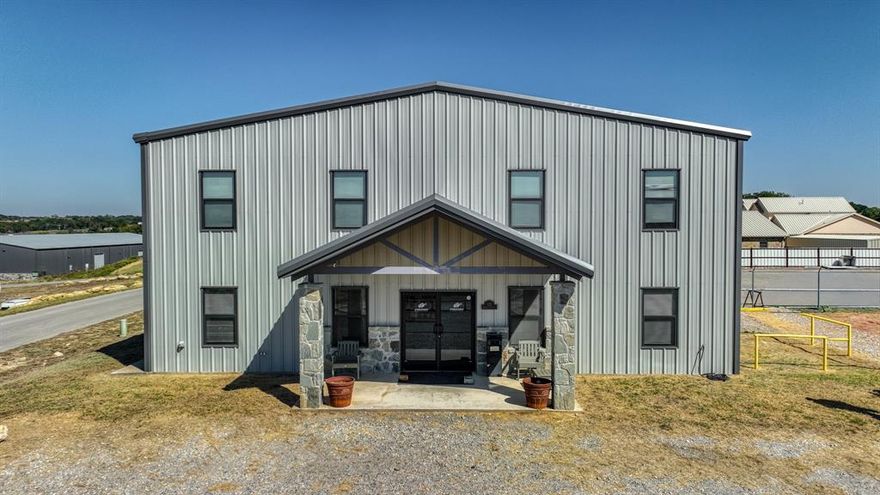 This property offers plenty of room for business growth with a total of 6,500 sq ft of usable space. Inside, you’ll find 2,000 sq ft of finished office space and 4,500 sq ft of insulated shop or warehouse area. The shop features two 16-ft roll-up doors, 20-ft side walls, and a full bathroom with shower. The fenced yard provides additional parking and storage space, ideal for trucks, equipment, or materials. Electricity is in place, and there’s room to add more buildings, parking, or workspace as needed. A great setup for anyone needing both office and shop space in one convenient location.