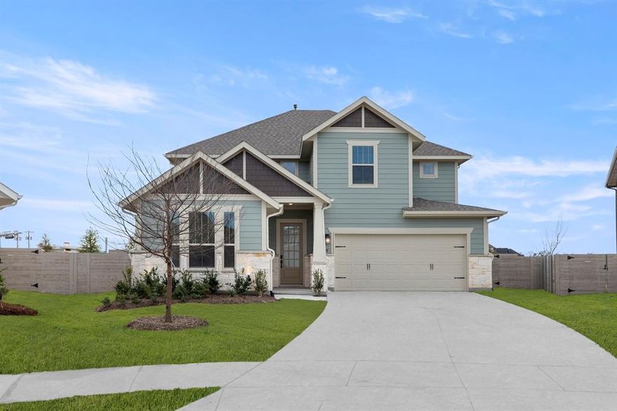 MLS# 21161265 - Built by Tri Pointe Homes - Ready Now! ~ The Evelyn offers 4 bedrooms, 3 baths, and 3,169 sq. ft. of thoughtfully designed living space. Highlights include a luxury kitchen, media room, office, and open rail on both floors for a modern, airy feel. The home also features a sliding glass door at the great room, box windows at the dining and primary, a fireplace, 8' first-floor doors, and a primary bath with a relaxing tub plus a separate shower at Bath 2.What youll love about this plan:Open-Concept Floor PlanHomeSmart FeaturesHigh CeilingsFlex RoomPrimary Bedroom on the 1st Floor