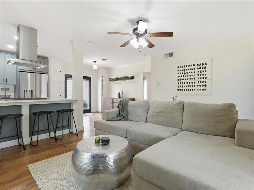 Located in Ridglea, one of Fort Worth’s most loved neighborhoods, this charming home offers the perfect mix of character, comfort, and convenience! With tree-lined streets and a welcoming community feel, Ridglea continues to be a favorite for homebuyers who want to be close to everything while still enjoying a true neighborhood atmosphere. From the moment you arrive, the home’s inviting curb appeal and welcoming front porch make you feel right at home. Inside, natural light fills the space, highlighting the hardwood floors and comfortable layout designed for both everyday living and entertaining. The fully remodeled kitchen is a standout feature, offering updated finishes and a beautiful space to cook, gather, and host. Outside, the spacious yard is ready for outdoor gatherings, or simply relaxing and enjoying the space. Living in Ridglea means enjoying a strong sense of community while being just minutes from some of Fort Worth’s most popular destinations - about 10 minutes from TCU, Downtown Fort Worth, and Clearfork, with great shopping, restaurants, and entertainment all nearby!