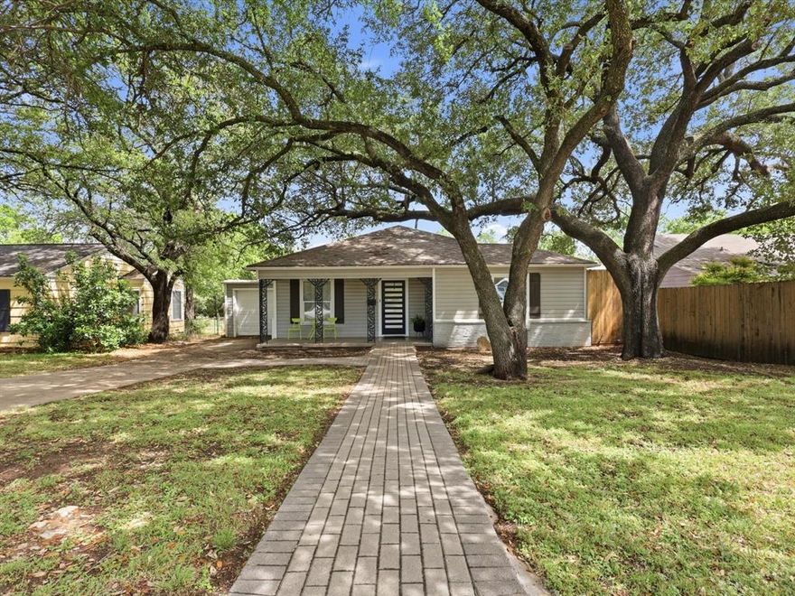 Located in Ridglea, one of Fort Worth’s most loved neighborhoods, this charming home offers the perfect mix of character, comfort, and convenience! With tree-lined streets and a welcoming community feel, Ridglea continues to be a favorite for homebuyers who want to be close to everything while still enjoying a true neighborhood atmosphere. From the moment you arrive, the home’s inviting curb appeal and welcoming front porch make you feel right at home. Inside, natural light fills the space, highlighting the hardwood floors and comfortable layout designed for both everyday living and entertaining. The fully remodeled kitchen is a standout feature, offering updated finishes and a beautiful space to cook, gather, and host. Outside, the spacious yard is ready for outdoor gatherings, or simply relaxing and enjoying the space. Living in Ridglea means enjoying a strong sense of community while being just minutes from some of Fort Worth’s most popular destinations - about 10 minutes from TCU, Downtown Fort Worth, and Clearfork, with great shopping, restaurants, and entertainment all nearby!