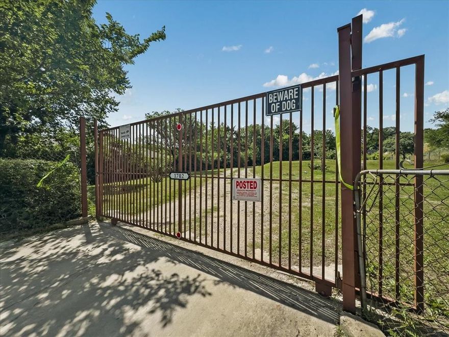 Rare gem one acre residential lot, cleared and ready to build on in a fast-appreciating area. Nestled in a historic neighborhood where families walk to school. Elementary school is a fine arts and Vanguard facility.  A quiet historic pocket with a strong sense of community.  Centrally located with quick and easy access to downtown Dallas and major highways. Property is in close proximity to trendy Bishop Arts, scenic walks at Kessler Park and the  future Harold Simmons Park to be completed in 2026.  Land is cleared, private and ready to build on. Utilities at the street. Property is fenced and accented with many fruit trees.