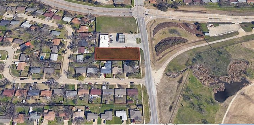 Vacant Lot Zoned General Retail. Property located between I-30 and I-20. Prairie Lakes , Golf Course and Mountain Creek are located across the street.