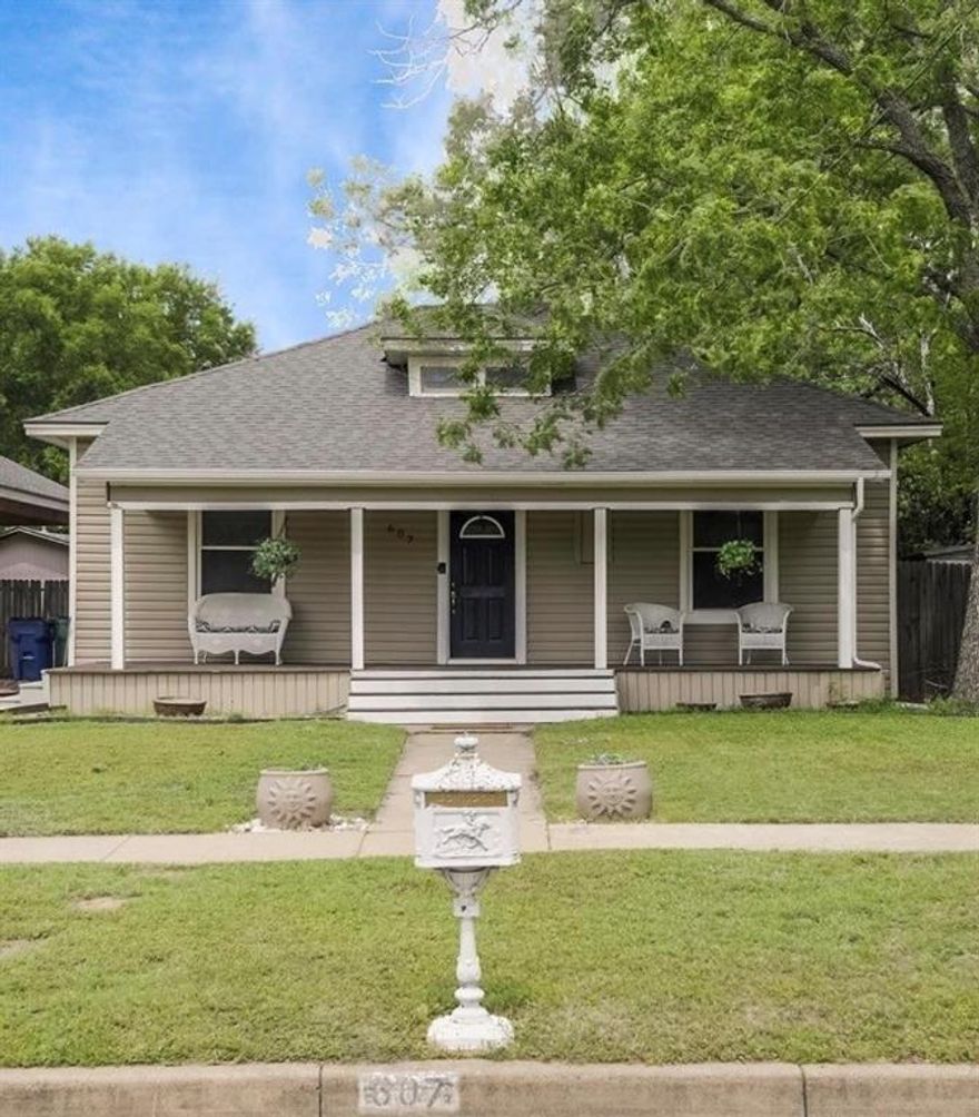 Step into the charm of this well-maintained 1946 home in the heart of Waxahachie—where character, space, and opportunity come together. This 2-bedroom, 2-bath home offers something that’s hard to find in older properties: a true primary suite, giving you the comfort of modern living without sacrificing the charm you love. Inside, you’ll find a warm, inviting layout with original character woven throughout, balanced by the functionality you need for everyday life. It’s move-in ready now, with plenty of room to make it your own. Sitting on a generously sized lot—larger than what you’ll typically find in newer homes—this property gives you space to breathe, entertain, or create the outdoor setup you’ve been wanting. It’s the kind of yard that’s getting harder to come by. And then there’s the bonus: a detached ADU in the backyard. Whether you’re thinking rental income, guest space, a home office, studio, or your own private retreat, this added space gives you options—and that’s where the real value comes in. Located in an established neighborhood just minutes from the charm of Downtown Waxahachie, you get the feel of a classic community with the convenience of being close to everything.

Not a full fixer. Not a cookie-cutter new build. Just the right mix of charm, function, and potential.

Come see it for yourself.