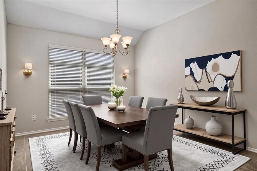 LIMITED TIME OFFER: $10K TO USE YOUR WAY, FREE WASHER & DRYER, FREE FRIDGE, FURNITURE INCLUDED for offer closing by the end of the year!  Situated in Valor Pointe-The Reserve at Westridge, this well appointed, move-in ready EAST FACING home in the heart of McKinney has versatile living spaces to suit YOUR needs! The front room can be used as a guestroom or office. The open space off of the expansive foyer can be used as formal dining, music room, library, lounge....the choice is yours! Enjoy friends & family gatherings in the open concept living, kitchen and breakfast room. Spacious kitchen with granite counters, breakfast bar, large walk in pantry, stainless steel dishwasher, microwave, gas cooktop and oven overlooks the breakfast room and living room with ceiling fan and gas fire place.  A wall of windows bathes the home in natural light. Easy maintenance tile in the common areas and cozy carpet in the bedrooms.  The large primary room has plenty of space for a sitting area and ensuite bathroom features double sinks, a large walk in shower and relaxing spa like tub.  Split floorplan means privacy for all with two guestrooms and full bath across the home.  Retreat to the backyard to enjoy evenings on the covered patio and plan your kitchen garden!  No PID, no MUD. Easy access to major roads, highways 380 & 75 and the Dallas North Tollway makes for quick commutes to Dallas, airports and local shopping, dining and entertainment.  Zoned for the highly regarded Prosper ISD.