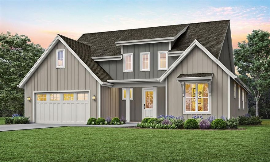 ***TO BE BUILT***The 'Reagan' floor plan by Cope Homes features large windows, bringing lots of natural light into the home. Vaulted ceilings, matte black farmhouse light fixtures, gourmet kitchen with quartz countertops, gas cooktop, built-in double ovens. First floor primary suite with oversized walk-in closet. Primary bath has a beautiful free-standing tub, double sinks, and dual shower heads in the walk-in shower. ..And more!

Wow! Lexington Heights is a dream community! Where LUXURY LIVING meets the CHARM of yesteryear! Built on sprawling 1-acre lots, these exquisite country homes blend the timeless beauty of the Modern Farmhouse and Craftsman Styles, creating a gorgeous, picturesque landscape! Upscale streets, dotted with decorative lamp posts, make it feel like you’ve walked straight onto a movie set! Best of all - No HOA! So you can build a shop, apartment, or storage building, etc., on your 1 acre lot. This neighborhood is a RARE GEM. Pictures do not do it justice; you have to see in person!