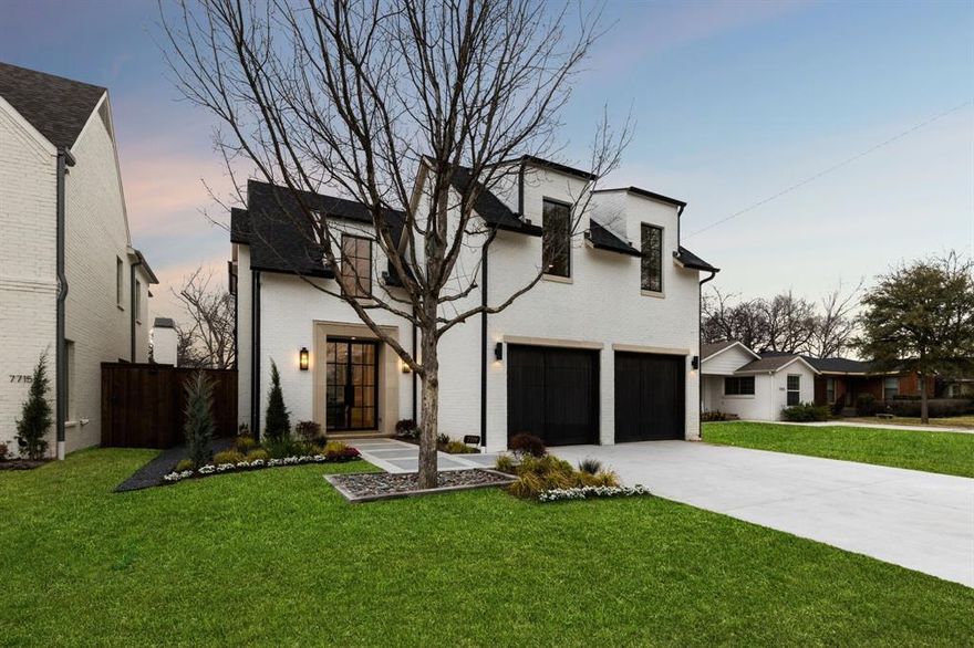 Brand new construction, move in ready, clean lines throughout, located in the highly sought after bird streets near Inwood Village. Primary suite 1st floor! Full foam encapsulation home with 90% furnaces and tankless water heaters for high efficiency, Wolf Sub Zero appliances, open floor plan great for entertaining. Well-appointed covered patio with grilling station and generous sized yard with plenty of room for a nice pool if desired. Even better in person.