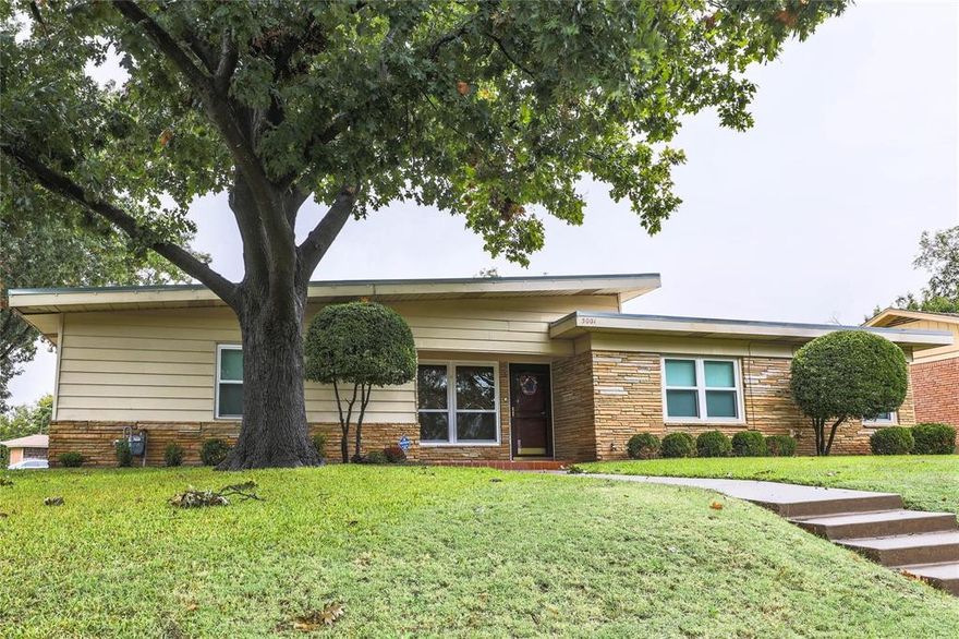 Spacious 4 bedroom 2 bath on a corner lot with many features usually reserved for owner occupied houses. Two large living areas and a split master bedroom create a nice layout with endless possibilities. Enjoy nice updates like hard surface flooring and carpet, stainless appliances, tons of extra storage space, smart home doorbell and smart thermostat. The large backyard is fenced in, has a concrete patio area, walkway and 3 storage buildings available for use. Located in an established neighborhood close to HWY 20, shopping and restaurants. Covered parking spaces for 2 cars.