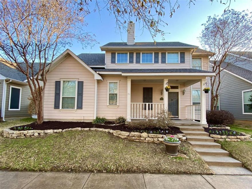 5 bed, 3.5 bath Providence Village home with resort-style amenities. Bright open layout, spacious kitchen, downstairs primary suite, and large upstairs flex room. New carpet and roof replaced Nov 2019.