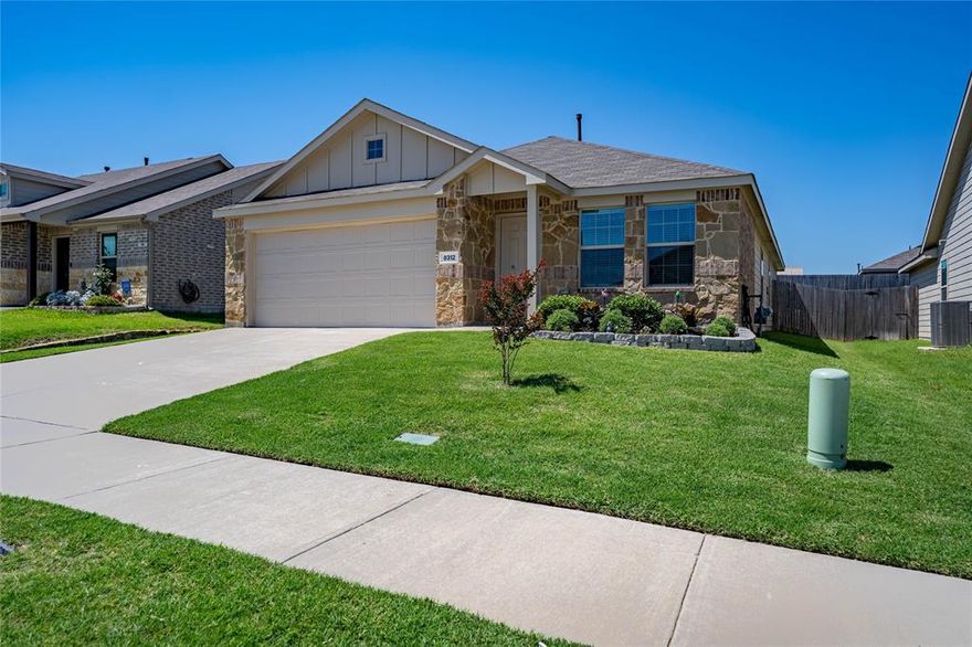 Welcome to this spacious and well-appointed home in South Fort Worth, ideally positioned near Chisholm Trail Parkway for quick connectivity throughout the city. Whether commuting to downtown Fort Worth, spending time at Clearfork, or running daily errands, you’ll appreciate the convenience of having major destinations, shopping, restaurants, and grocery stores just minutes away.

Inside, the thoughtfully designed floorplan offers 4 bedrooms, 2 full baths, and an inviting central living space designed for modern living. The kitchen overlooks the main living and dining areas, creating a natural gathering place perfect for hosting guests or enjoying quiet evenings at home. To make settling in even easier, the refrigerator, washer, and dryer are all included with the sale.

Step outside and discover a well-sized backyard with plenty of room to personalize. Whether you’re dreaming of outdoor entertaining, space for pets, a playset, or simply a relaxing backyard escape, this lot offers flexibility including additional privacy.

Residents also enjoy access to community amenities including a resort-style pool, playground, and dog park, adding comfort and recreation close to home. Combining generous space, neighborhood amenities, and a highly accessible location, this move-in ready property is an excellent opportunity in one of Fort Worth’s rapidly developing areas.
