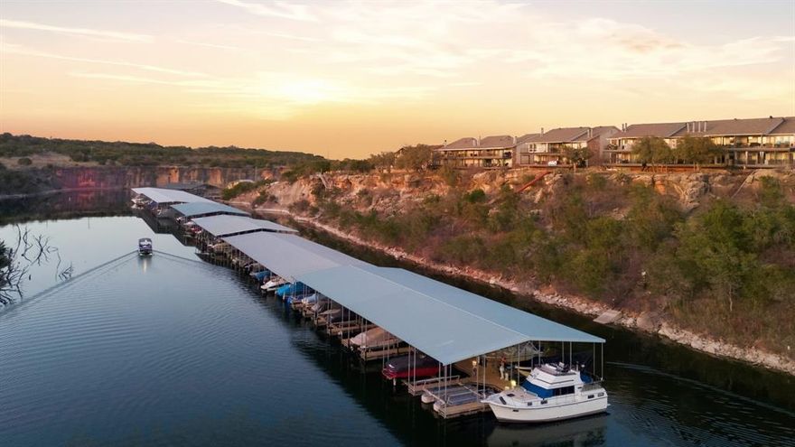 Beautifully REMODELED lakefront retreat offering the perfect blend of luxury,
convenience, and breathtaking cliff line views! This home features open-concept
living designed to maximize natural light and features high-end finishes throughout
creating a refined yet comfortable atmosphere ideal for relaxing and entertaining.
Step outside to the expansive PRIVATE patio and enjoy serene scenic lake views and
breathtaking sunsets over picturesque Set Ranch. Designed for effortless
ownership, this property offers easy lock-and-leave living, dedicated covered
parking and trailer storage. Enjoy easy walk-down access to the marina,
Sportsman’s World amenities and more. Lake life is truly at your doorstep!
Whether you're looking for a full-time residence or weekend getaway, this
exceptional lakefront property delivers the ultimate in waterfront lifestyle.