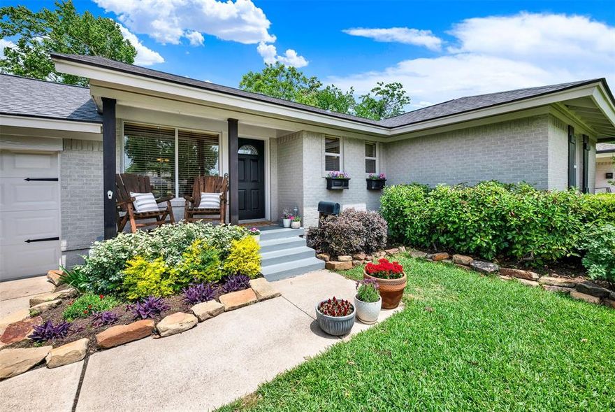 Wow! So clean, updated and well-maintained; this adorable home exudes quality and is move-in ready! Enjoy pretty curb appeal in wonderful Richardson Heights location, just a few doors from Heights elementary school, and just two minutes to Central Expressway. Sellers hate to leave but need more room for their growing family! This home is a pleasure to see, as it has been so lovingly cared for, including many quality updates. Even the small 'honey do's' have been done! Features include beautifully finished solid hardwood floors; no carpet! Plus an updated kitchen featuring granite countertops, SS appliances, and solid wood custom-built cabinets. Both bathrooms have also been completely remodeled in modern, quality finishes. And, if you happen to enjoy indoor-outdoor living spaces, you will truly LOVE the stunning 20x20 ft. covered cedar deck; so perfect, not just for cooking and dining, but also as an additional living space year round. Custom solid wood picnic table can convey to Buyer. Please ask Realtor about other furnishings for sale or inclusion with acceptable offer. Partial garage conversion to additional living space, however half garage remains and offers great storage. Roof replaced in 2023. Come see this great home in desirable Heights Park location, offering easy walk to Lockwood District, featuring local restaurants, brewery, coffee shop & more!