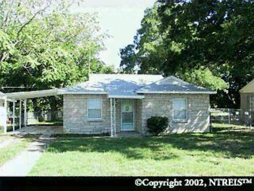 Absolutely adorable cottage with property to the creek! This home has been renovated to the maximum with fresh exterior and interior paint, updated kitchen and bathroom, newer carpet, newer appliances and just the perfect blend of everything. It is move in ready and ready for the next family or single to enjoy it. Relish the extra storage space with two storage buildings. Fido will enjoy his fenced in backyard overlooking the creek. Mature trees provide plenty of shade from the heat. This one is just so cute and ready! White Settlement ISD, close to Lockheed Martin and absolutely everything! Make this your new home, next rental property or nightly rental because of the convenient location. This one is ready to go!