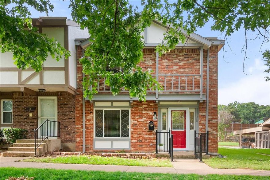Welcome home to this beautifully positioned corner-unit townhome. Overlooking the park and pool, this home provides a peaceful view to start and end your day!

Inside, you’ll find an tastefully updated, light-filled open-concept layout where the living, dining, and kitchen spaces flow seamlessly together.  This home is perfect for both everyday living and entertaining. Large windows flood the home with natural light, creating a bright, airy feel throughout. A full bathroom downstairs adds flexibility for guests.
Upstairs features three spacious bedrooms and two full bathrooms completing the indoor space.
Next, step outside to your covered courtyard patio—an ideal space to unwind, entertain, or enjoy a morning coffee. There’s even room for a small garden or a dedicated space for pets to enjoy.
With its prime location, thoughtful layout, and inviting outdoor space, this 3-bedroom, 3-bath townhome stands out from the rest.