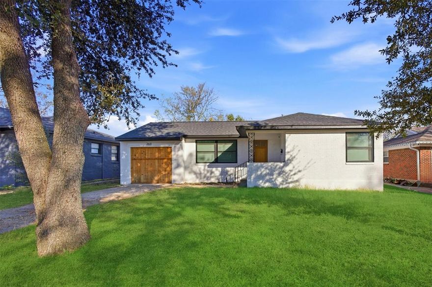 Fully remodeled and rebuilt down to the studs! This 3-bed, 2-bath home has been thoughtfully rebuilt with brand-new HVAC, roof, windows, water heater, plumbing, and electrical—giving you true peace of mind. Inside, enjoy a completely redesigned kitchen and bathrooms, brand-new wood flooring throughout, and fresh interior paint.

STAINLESS STEEL RANGE, MICROWAVE & DISHWASHER WILL BE INSTALLED PRIOR TO CLOSING.

A true move-in-ready renovation from top to bottom. Owner Financing is available with 30% down.