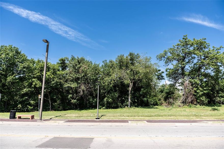 Undeveloped Land in up and coming area of South Dallas. HUGE corner lot with paved sidewalk. Zoning is PD. See TD for Survey. 

All information herein deemed reliable and accurate but not guaranteed. Buyer and Buyer's Agent to verify any and all information herein, including zoning, features and all amenities.