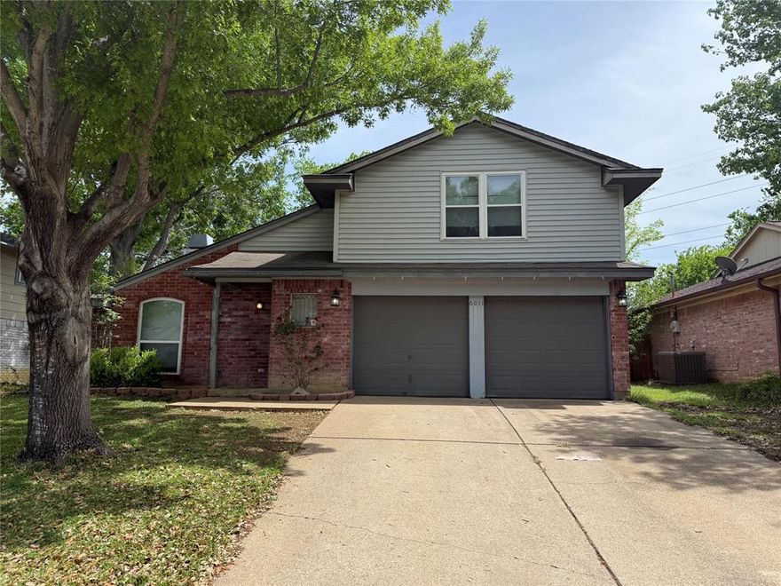 Investor opportunity in Arlington! This spacious 4-bedroom, 3-full-bath, 2-car garage two-story home offers 1,796 sq ft of living space on a spacious lot and is priced to reflect its update needs, giving an investor a clear path to added value and built-in equity. Currently vacant, the property is available for immediate possession. Situated in Arlington ISD and with convenient access to major roads and highways, this location benefits from strong rental demand and easy connectivity throughout the greater Dallas-Fort Worth metroplex.  All information deemed reliable but not guaranteed; buyer to verify all information.