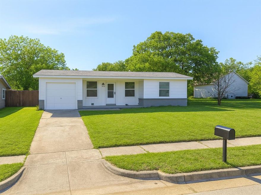 This three-bedroom home offers a functional layout with a generous lot and convenient access to major roadways, parks, and nearby amenities. The property will need cosmetic updates, giving buyers a chance to customize and improve it based on their needs or investment plans. The home features a simple front elevation, attached garage, and an open yard with room for outdoor enhancements.Property is being sold as-is. Buyer is responsible for verifying all measurements, features, and property information.