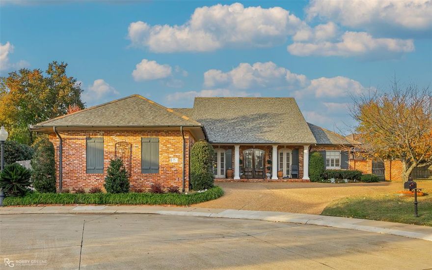 Your dream home awaits.  This one-owner residence in a gated community is the epitome of comfort and relaxation. Conveniently located in one of the most desired areas of Shreveport close to dining, shopping, and hospitals.  The home sits on one of the largest lots in Pierremont Place and offers tons of parking with a 3-car garage and extra concrete space.  Enjoy all the privacy, beautiful landscaping, and garden the backyard offers. This home has been created and maintained meticulously.  3 large bedrooms, exercise room, office,  4-year-old whole house generator, solar panels (lowers electric bill drastically), wet bar, no carpet, 7 ton total HVAC, extra insulation!!!  Don't miss it. Schedule your tour! (Photos coming soon)