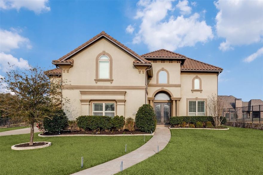 Where Location Meets Luxury! In the highly sought after Terracina neighborhood in Flower Mound, discover this stunning 4-bedroom, 4-bathroom home, meticulously upgraded with hardwood floors throughout its thoughtfully designed floor plan. BRAND NEW CARPET throughout the home, FRESHLY PAINTED walls and kitchen cabinets, upgraded lighting and much more. On the main level, you’ll find a spacious office ideal for productivity. Upstairs, a vibrant game room and a state-of-the-art theater room provide the perfect balance of fun and functionality. The first floor features a luxurious primary suite with an ensuite bathroom, alongside a secondary bedroom with its own full bathroom. The remaining bedrooms and bathrooms are conveniently located upstairs. Step outside to your own backyard oasis, complete with an inviting outdoor kitchen—perfect for entertaining guests or enjoying alfresco dining. With an exquisite blend of elegant interiors and captivating outdoor spaces, your new home here epitomizes stylish and comfortable living. Listing has it all: location, size, finishes, media room, game room and an oversized yard. When I say oversized, I mean OVER-SIZED. They say everything is bigger in Texas. It’s going to be hard for my sellers to leave this perfectly appointed home - and easy for someone else to love it too! Message me to schedule a showing.