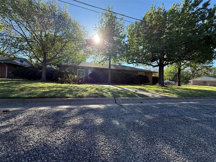 Looking for Curb Appeal? This Beautiful Home offers Style inside and out, starting with the inviting sunk-in Living Area with Gas Fireplace. From there it's an easy transition into the Dining area with built-in cabinet, you have access to the Kitchen from here as well as the hallway leading to your 3 Bedrooms' and 2 Baths. The Primary is a great size and surprisingly quite a bit of closest space in the Primary Bath. But the True Gem of this Property is the Private Backyard, where after a few step downs you are surrounded with manicured shrubs and stone pathways. Once an oasis with Koi pond, sauna, fresh flowers and everything a paradise backyard would look like, you can recreate your own tranquil setting. This property had been well maintained over the years and with a little TLC could be brought back to life for your family to enjoy 2200 Agnew.