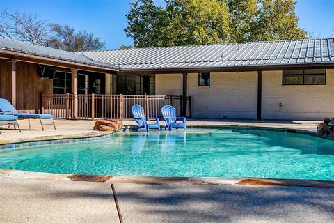 A home in Cleburne