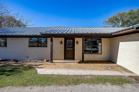 A home in Cleburne