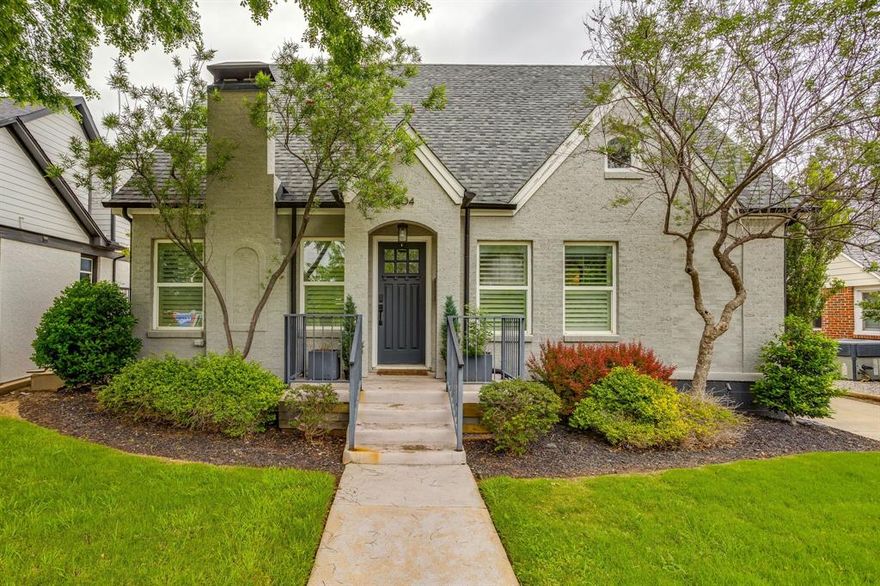 Fully updated brick Tudor in the highly sought after Chamberlain Arlington Heights area! This home offers a warm and inviting living space with vaulted ceilings, two fireplaces, and seamless access to a private outdoor retreat featuring a heated cocktail pool. The backyard is designed for easy upkeep with turf throughout all green spaces.



The kitchen is truly the heart of the home, complete with three islands, a Bertazzoni gas range, and a built in refrigerator, perfect for entertaining and everyday living. The primary suite is conveniently located on the first floor and features a spacious ensuite bath with dual vanities, a soaking tub, separate shower, and a large walk in closet. The utility room is thoughtfully positioned just off the primary for added convenience.



Upstairs, you will find two additional bedrooms connected by a Jack and Jill bathroom, along with a versatile bonus space that can be used as a playroom, office, or workout area. The covered parking area includes electric sunshades and offers additional storage space.



Ideally located less than a mile from Dickies Arena and just minutes from some of Fort Worth’s best dining and shopping, this home combines charm, functionality, and an unbeatable location.