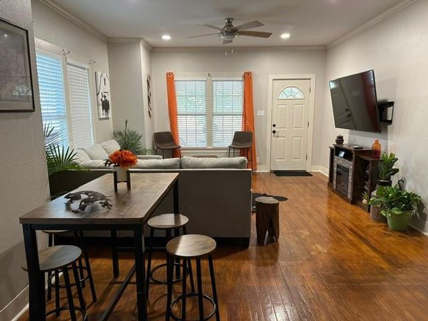 Charming historic home in the heart of Muenster! Built in 1939, this beautifully updated 3-bedroom, 2-bathroom home offers 1,707 square feet of inviting living space. Nestled on a generous 10,498 square foot lot, this home boasts original character with modern updates. Enjoy spacious rooms, a bright kitchen, and a cozy atmosphere. Located just steps from downtown, and with top-rated Muenster schools, this is a rare find. Don’t miss your chance—schedule your showing today!