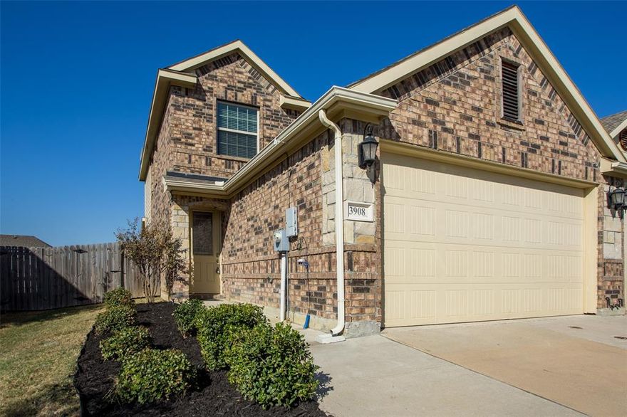 Duplex for Rent!

Welcome to 3908 Ashton Drive in beautiful Sanger, TX—a stunning newer-construction, two-story luxury townhome located in a quiet, HOA-maintained neighborhood. This energy-efficient home offers modern design, high-end finishes, and the perfect blend of comfort and style.

Step inside to an open-concept floor plan featuring spacious living areas, elegant finishes, and abundant natural light. The gourmet kitchen is a true showpiece, complete with granite countertops, gorgeous cabinetry, and stainless steel appliances, including a double-door refrigerator.

Upstairs, you'll find three generously sized bedrooms and two and a half bathrooms designed for comfort and convenience. The home also includes a two-car garage and a great-sized backyard with a privacy fence, ideal for relaxing or entertaining outdoors.

Located in a peaceful, well-kept community, this home offers easy access to local schools, shopping, and major highways while maintaining a serene residential feel.

This property is pet friendly with a limit of up to 2 pets. $55 monthly pet rent per pet.
All renters will be required to complete pet verification during the application process. Household pet screening is $25 a pet.

Security deposit is equal to one month's rent. First month's rent, and any applicable pet fees due upon move-in. Residents must have a combined household income of 3x monthly rent. If the property meets your needs, an application will be required to run a background check. The fee is $55 per applicant and will include criminal, credit and eviction history. Please contact the leasing agent for more details on the property or the application process. All Milestone Premier Properties residents are enrolled in the Resident Benefits Package (RBP) for $12.95 a month which includes liability insurance, and much more! More details upon application.