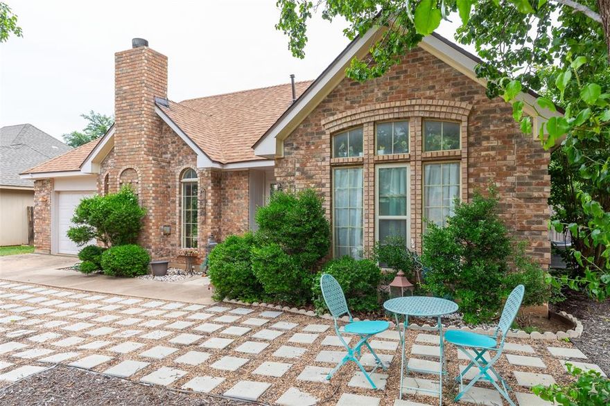 Just the right size, just the right location, and just the right price! Come check out this fantastic 2 bedroom, 2 bath, 954 SF home, located in South Abilene and within Wylie ISD. The open layout, vaulted ceilings, and many attractive windows, give this home a bright and airy aesthetic. Floors are lined with LVP, the kitchen is equipped with stainless steel appliances, including a dishwasher, microwave and double ovens, and a wood burning fireplace, in the living room, provides a warm welcome. Bedrooms are split, with the primary being ensuite. Features include a walk in closet, an updated restroom, and an abundance of natural light. Outside, the large backyard is fenced and perfect for entertaining, gardening or hanging out with friends and family, while the front yard is basically maintenance free with Texas friendly xeriscaping. There is also a single car garage, to protect your vehicle from the West Texas Weather! Clean and well maintained, this property is one YOU will want to see!