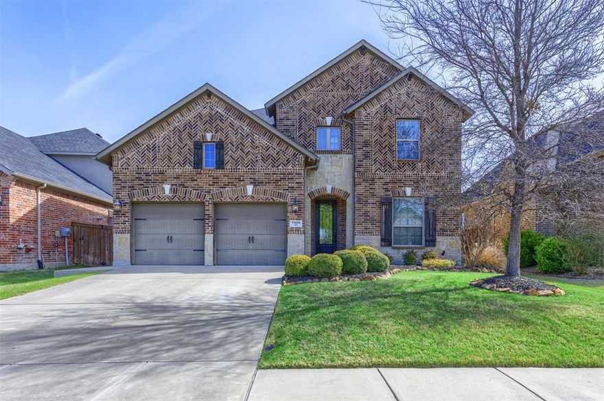 Welcome to this beautifully designed 4-bedroom home in the highly sought-after Trinity Falls community, where lifestyle and luxury come together seamlessly. This thoughtfully laid-out floor plan offers the perfect blend of functionality and comfort, featuring a dedicated home office ideal for remote work or study. The spacious primary suite and an additional guest bedroom are conveniently located on the main floor, providing flexibility for multi-generational living or hosting visitors. Upstairs, you’ll find endless entertainment possibilities with a large game and media room—perfect for movie nights, game days, and gatherings. Step outside to your covered patio retreat, complete with a fabulous hot tub, creating the perfect space to relax and unwind year-round. Living in Trinity Falls means enjoying resort-style amenities including multiple pools, miles of scenic trails, full Fitness Center, parks, playgrounds, a clubhouse, and a full calendar of community events. With its natural beauty, vibrant atmosphere, and top-tier amenities, Trinity Falls offers a lifestyle that truly stands apart. This is more than just a home—it’s a place to live, connect, and thrive.  All information stated herein is believed to be accurate but should be verified by Buyer.