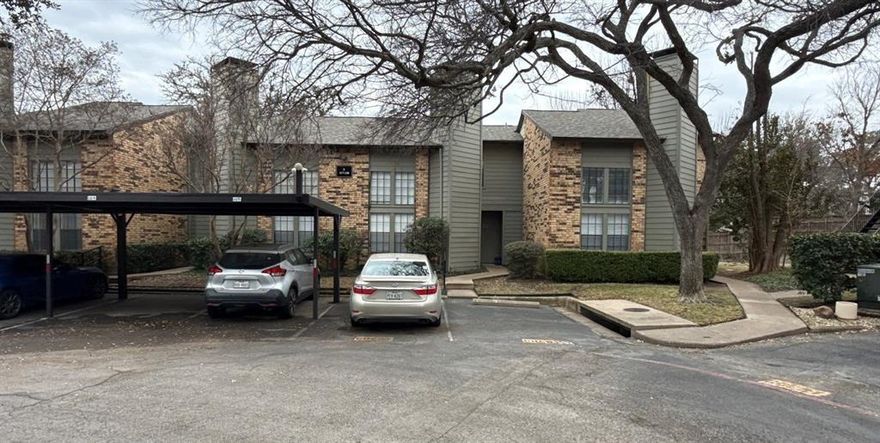Excellent opportunity awaits! This beautiful condo is move-in ready and won’t last long. Ideally located in an affordable, quiet community in the desirable Addison area, the property offers convenient access to the Dallas North Tollway along with a wide variety of nearby restaurants, shopping, and entertainment. The unit features a unique open-concept layout with high ceilings, abundant natural light, and stylish window coverings. The dining area is highlighted by an elegant chandelier, creating a warm and inviting space. The kitchen is well-appointed with stainless steel appliances and sleek granite countertops—perfect for both everyday living and entertaining. Upstairs, the spacious loft-style bedroom includes a walk-in closet and a beautifully updated bathroom. This unit also comes fully equipped with a washer, dryer, and refrigerator for added convenience. Enjoy access to the community pool, and HOA dues include water, adding even more value.