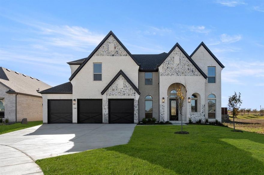 MLS# 21107088 - Built by Harwood Homes - Ready Now! ~ Discover the Remington 2F (w,Media), offering 5 bedrooms, 4 bathrooms, and 3,892 sq. ft. of versatile living space. This home features a dedicated study, formal dining area, and a spacious covered patio—perfect for both daily living and entertaining. Enjoy the convenience of an upstairs game room and media room, providing ample space for relaxation and fun. With a 3-car garage and thoughtful design throughout, this home blends comfort, functionality, and style. Schedule your tour today and make this exceptional property yours!