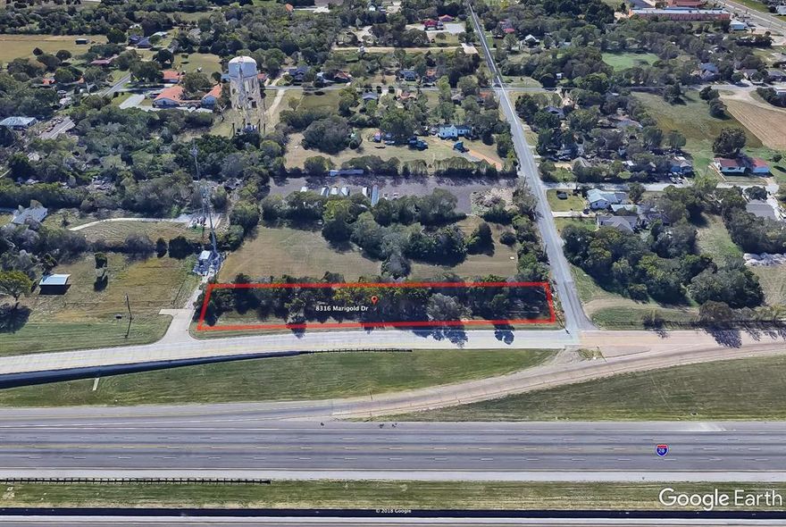 Almost .5 acres of land! Great commercial property on frontage road - close to shops, restaurants, hotels and multi family living. Right off of I-20 frontage road. Seller does not have a survey - buyer to purchase a new one.