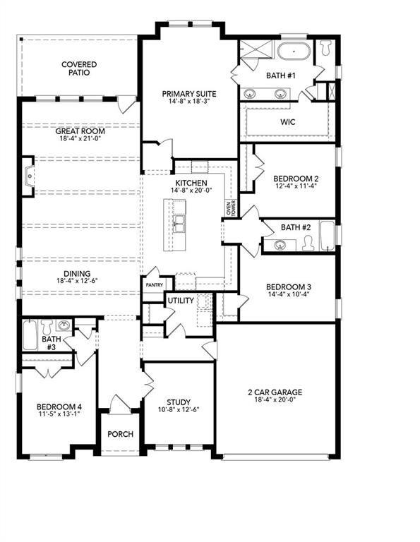 Photo of 1012 Mill Ridge Drive, Justin, TX 76247 (MLS # 21383777)