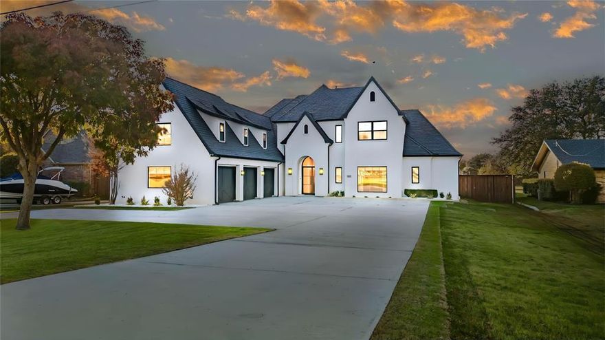 Stunning and Rare Luxury Estate Opportunity in Prime Frisco Location, Upgraded Custom Home in Meadow Hill community, NO HOA that sits on just under 1 Acre. From the swiping Entry Foyer to the breath-taking outdoor living will impress you. Lower-Level Features Open and Bright floorplan with serene view to outdoor pool and soccer field, Formal Dining Room and huge Kitchen with double Islands and bonus nook and a Cascade of large new upgraded windows that covers the space with natural light. Master Suite comes with remodeled luxurious bathroom and incredible huge walking closet with built in cabinets, sitting ares.  All 7 bathrooms were remodeled. Full size Media room features French doors towards backyard oasis covered patio with build in BBQ Grill, Fridge, Rolling Sunshade with remote control, Heated pool with Diving Board & spa. This home comes with Rare New Roof, DaVinci Slate Synthetic Lifetime limited warranty with New wider Guters, New Driveway, new Sod with new sprinklers System, built with French drain and 8 feet tall Fance, 3 Car garage.