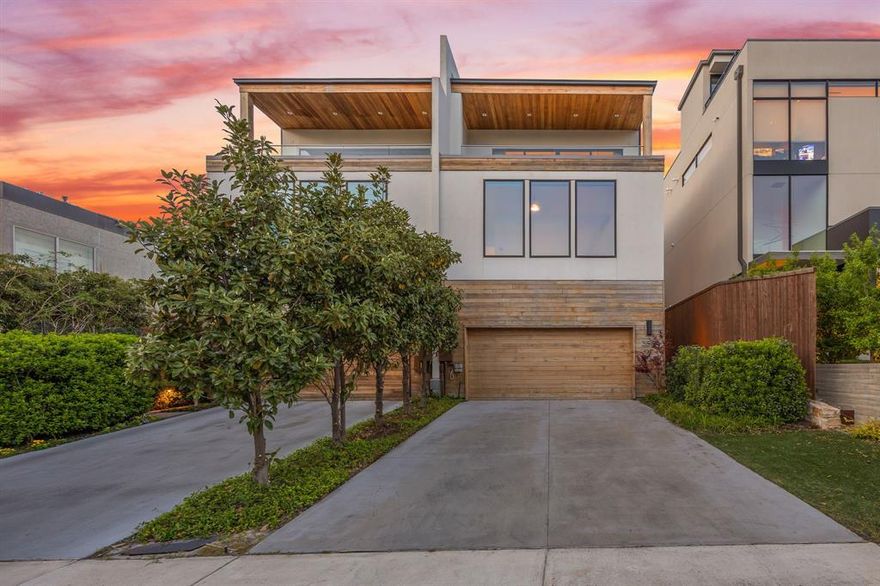 Tucked into the coveted Northern Hills enclave, just steps from the Katy Trail and moments from Knox Henderson, this expansive contemporary residence offers the perfect blend of space, style, and walkable urban living.

Built in 2019, this thoughtfully designed home lives large with 4,159 square feet, soaring ceilings, and an open, light-filled layout ideal for both everyday living and entertaining. Generous room proportions, abundant storage, and oversized closets throughout set it apart from anything else in its category.

The primary suite is a true retreat, overlooking the private backyard and featuring a spacious bath with dual water closets and a large walk-in closet. Each secondary bedroom offers its own en suite bath and ample storage, creating comfort and privacy for all.

A standout feature is the third-level suite—an oversized, flexible space that can function as a secondary living area, media room, or private guest retreat, complete with its own full bath, large closet, and a beautiful balcony.

Designed for indoor-outdoor living, the home also features a covered patio, spa, fresh landscaping, and a balcony off the primary suite. A private rooftop deck crowns the home, where mornings begin with peaceful views of the Katy Trail and evenings end with breathtaking sunsets over the Dallas skyline—an elevated experience that truly sets this home apart.

Located just blocks from Highland Park and within one of Dallas’ most sought-after pockets, this home delivers a rare opportunity to enjoy refined, low-maintenance living in the heart of it all.