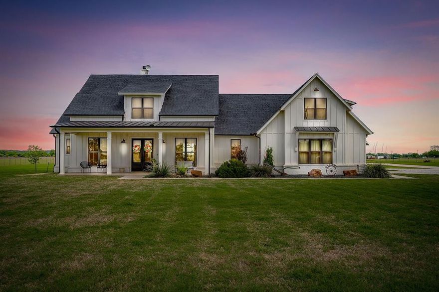 Welcome to your private country retreat in highly sought-after Brock ISD! Situated on 7 picturesque acres, this exceptional property offers the perfect blend of luxury, functionality, and wide open space.

Behind a private electric gate, you’ll find a beautifully maintained home complemented by a sparkling pool perfect for entertaining or relaxing while taking in the peaceful surroundings. Car enthusiasts and hobbyists will appreciate the detached 4 car garage along with a massive shop, offering endless possibilities for storage, workspace, or business use.

Whether you’re looking for room to roam, space for animals, or simply a serene escape just outside the city, this property delivers it all. Rarely do properties with this level of acreage, amenities, and location in Brock ISD become available don’t miss your opportunity to own a true Texas retreat!