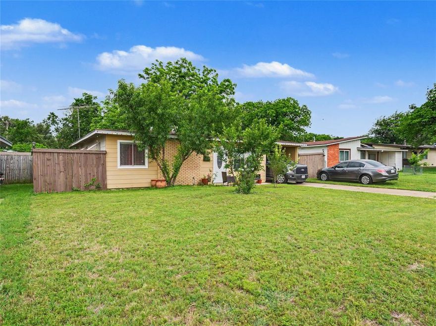 Charming 3-bedroom, 1-bath home situated on an oversized lot just off I-20 and minutes from La Gran Plaza in Fort Worth. This property offers great access and convenience with nearby shopping, dining, and major highways. The large lot provides plenty of space for expansion, parking, or outdoor living, and includes valuable alley access for added flexibility. Ideal for homeowners or investors looking for a property with potential in a growing area. Don’t miss this opportunity to own a well-located home with room to grow!