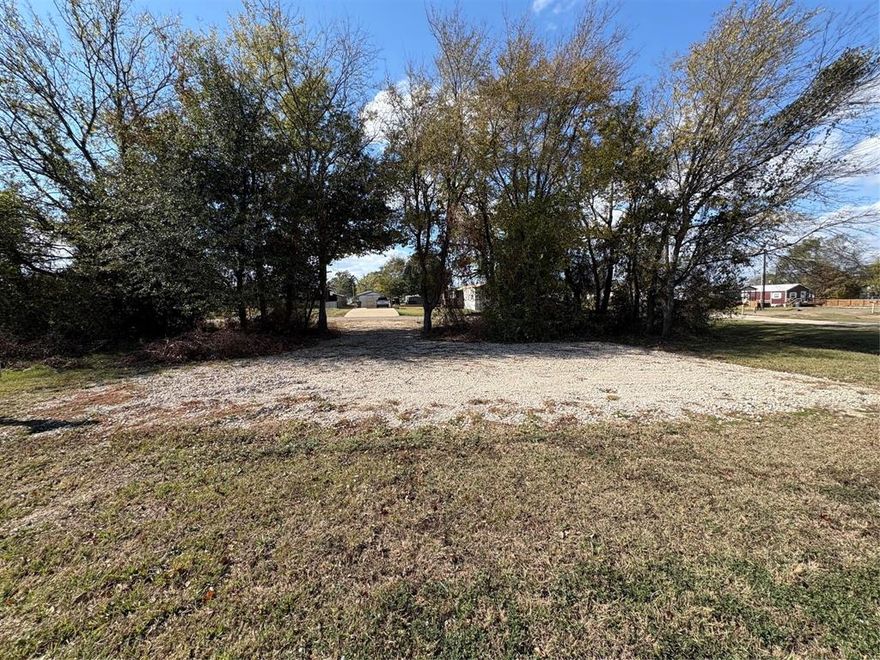 Beautiful lot for sale! Nice flat lot that backs up to a pond with water and electricity installed. Sewer can be installed for a tap fee. This lot is located in Holiday Village on world-famous Lake Fork. Holiday Village allows, site built homes, mobile homes and RVs.  This lot is ready for your Dream Home or RV, driveway and gravel pad already installed.   Holiday Village has a mandatory (POA) fee $52 per month water and sewer bill approximately $65 each. Building permits are required. Holiday Village amenities include, swimming pool, basketball court, fishing ponds, boat ramps, and a fishing pier. Call listing agent or come out and see us.