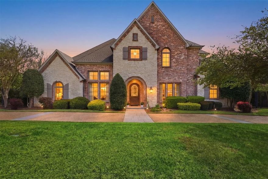 Located on a quiet cul-de-sac in the heart of Preston Hollow, this spacious family home offers an exceptional lifestyle just minutes from Dallas’ most prominent private schools and the Cooper Clinic.
Designed for both everyday living and entertaining, the home features 5 bedrooms, 5.1 baths, and a highly functional floor plan with the primary suite and an additional en-suite bedroom on the main level. Upstairs includes three bedrooms and a large game room, providing ideal separation and flexible living space for families.
The home showcases 12-foot ceilings, hardwood floors, a dramatic curved staircase, and multiple living and dining areas. The kitchen is well-appointed with granite countertops, stainless steel appliances, a center island with prep sink, and opens to a generous breakfast room and family living area. Additional highlights include a butler’s pantry, wet bar, wine storage, and extensive built-ins.

Step outside to a private, oversized backyard featuring a pool and spa, covered patio, and ample green space—perfect for relaxing or entertaining in a quiet setting.  Complete with a 3-car garage, circular drive, surround sound, and security system, this home combines space, comfort, and a premier location near top schools, dining, and major thoroughfares.