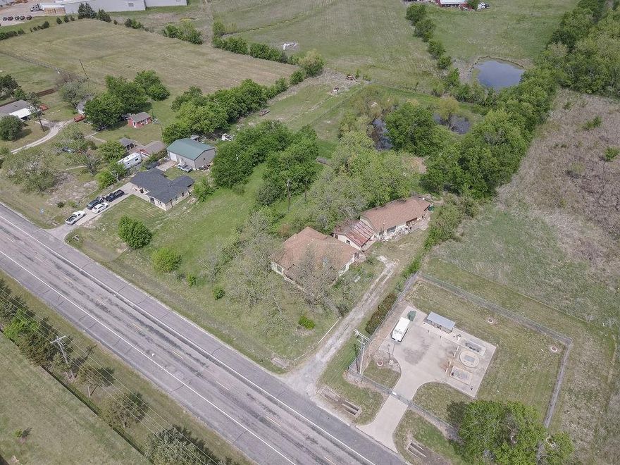 Located along the rapidly growing FM 1570 corridor in Greenville this 1.92 acre property presents a prime opportunity for future commercial use. Positioned within the ETJ and surrounded by ongoing development this site offers excellent potential for investors seeking to capitalize on projected growth and increased traffic in the area.      The property features approximately 193 feet of road frontage providing strong visibility and accessibility. Improvements on site include multiple structures totaling approximately 3000 square feet offering flexibility for interim use or redevelopment.         This location is ideally situated near planned expansion along Interstate 30 and the future Greenbelt project supporting long term value and commercial viability. With continued growth moving west of Greenville and increasing demand for commercial services this property is well positioned for a variety of uses including office, retail, service based business or mixed use development. Opportunities like this with acreage, road frontage and future upside will become increasingly limited in this corridor.