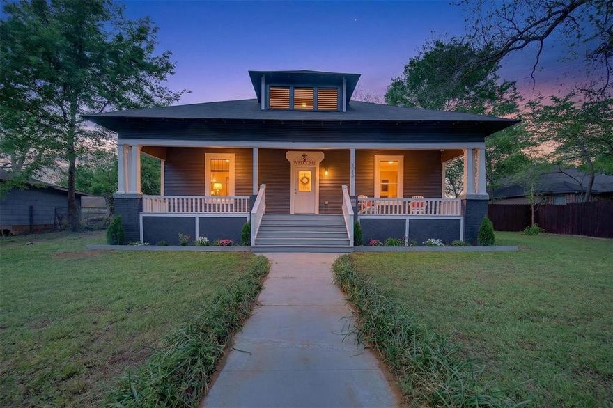 If you love character and history, this 1920s gem is for you! With its original shiplap and hardwood floors, this house combines old-school charm with awesome updates. New carpet, flooring, electrical, plumbing, AC, cabinets and roof mean you get the best of both worlds, and the free standing tub is just the cherry on top.  New 13 inches of blown-in insulation in attic will help make it energy efficient along with the new windows throughout!  You don’t have to sacrifice comfort for history here.

The people who brought this house back to life really cared about keeping its story alive.  This home sits in one of the city’s four historic districts, right in the middle of an area that’s getting a fresh start. If you want a slice of history with a sense of community, you’ll love living here.

The yard is fully fenced, so it’s a safe spot for kids and pets to play. There’s plenty of space for cookouts, games, or just relaxing.  TONS of storage both in the home and in 2 storage buildings with a carport attached.  Use it as a shop, she-shed or man cave!

Don’t miss your chance to own this one-of-a-kind house! Set up a showing today, and picture yourself living in this beautiful, historic place!