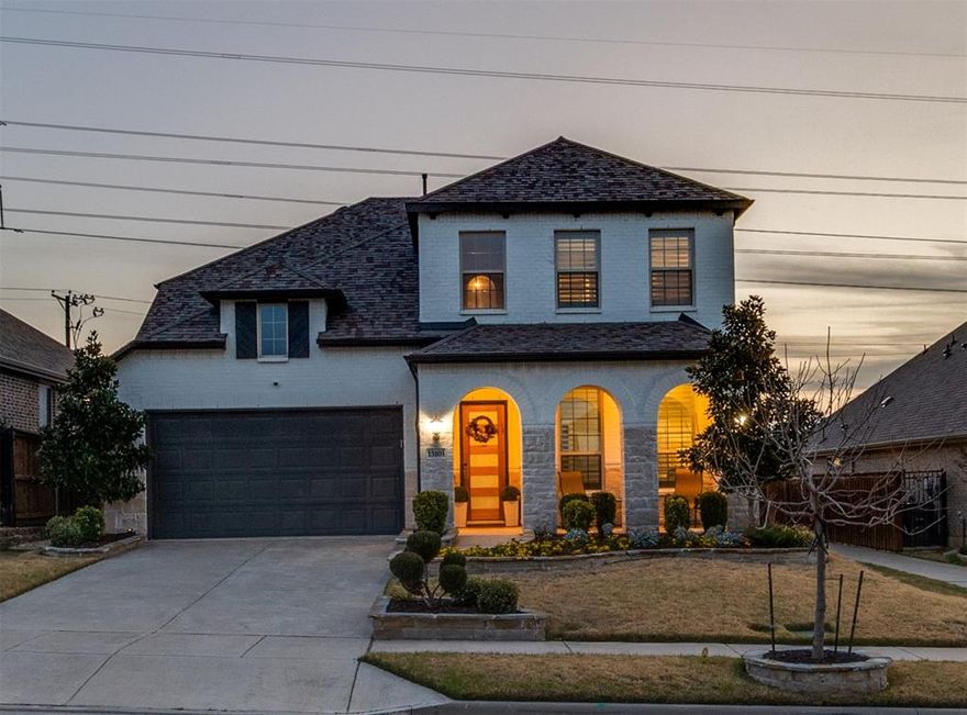 Outdoor living at its best!  This beautifully maintained Highland Home features a fully built-out backyard with covered patio, outdoor kitchen, and peaceful greenbelt views.
With approximately 2,965 square feet, this 4-bedroom, 3-bath home offers a flexible layout ideal for both daily life and entertaining. A dedicated study provides a quiet work-from-home space, while the formal dining room and breakfast nook offer options for gatherings or casual meals.
The open living area feels bright and open thanks to high ceilings and abundant natural light. It flows seamlessly into the kitchen, where an oversized island anchors the space and provides generous seating and prep room. 
Downstairs, the primary suite and a guest bedroom with a full bath offer comfort and convenience for visitors or extended family. 
Upstairs features two additional bedrooms, a full bath, a spacious game room overlooking the living area, and an open media space perfect for movie nights, gaming, or additional entertaining.
Step outside to a thoughtfully designed backyard featuring a covered patio with built-in outdoor kitchen, bar seating, and ample space for dining and relaxation. Stamped concrete, low-maintenance turf, and greenbelt views create a private and inviting outdoor setting.
Located in the vibrant Inspiration master-planned community near Lake Lavon, residents enjoy resort-style amenities including pools, scenic trails, pickleball courts, mini golf, a zip line, and outdoor recreation spaces for all ages.
This pet-free home has been well-maintained and offers additional thoughtful upgrades throughout that make everyday living even more enjoyable